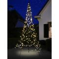 Fairybell licht kerstboom 300 cm 360 led warmwit met mast