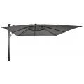 Taurus Zweefparasol grijs 400x300 cm rechthoekige parasol