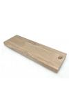 Oud eiken plank massief recht 80 x 20 cm