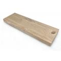 Oud eiken plank massief recht 80 x 20 cm